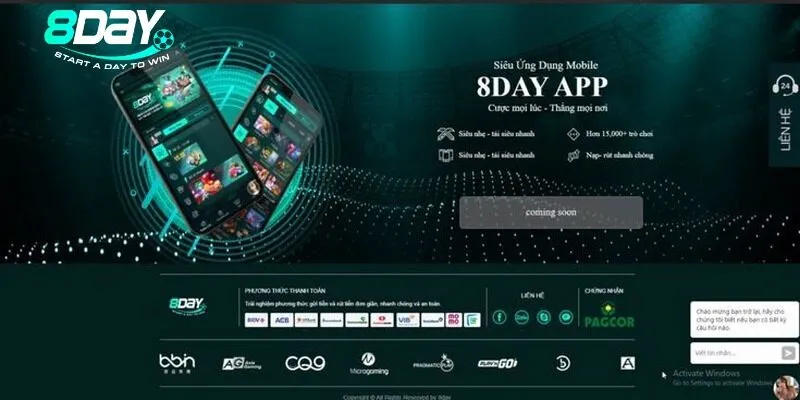 Hướng dẫn các bước cụ thể tải app 8DAY